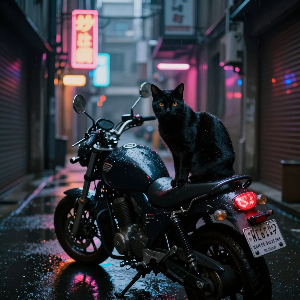 Cyberpunk Cat