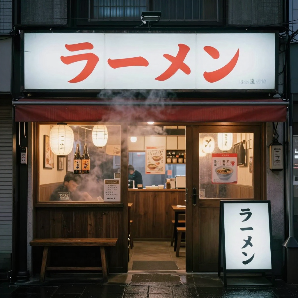 Ramen Shop Typography